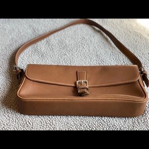 Vintage Coach leather shoulder bag